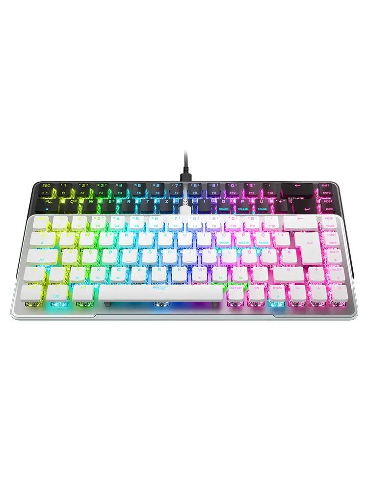 ROCCAT VULCAN II MINI проводная/беспроводная оптическая 68-клавишная механическая клавиатура с линейной оптической осью, специальная игра MAC
ROCCAT VULCAN II MINI проводная/беспроводная оптическая 68-клавишная механическая клавиатура с линейной оптической осью, специальная игра MAC