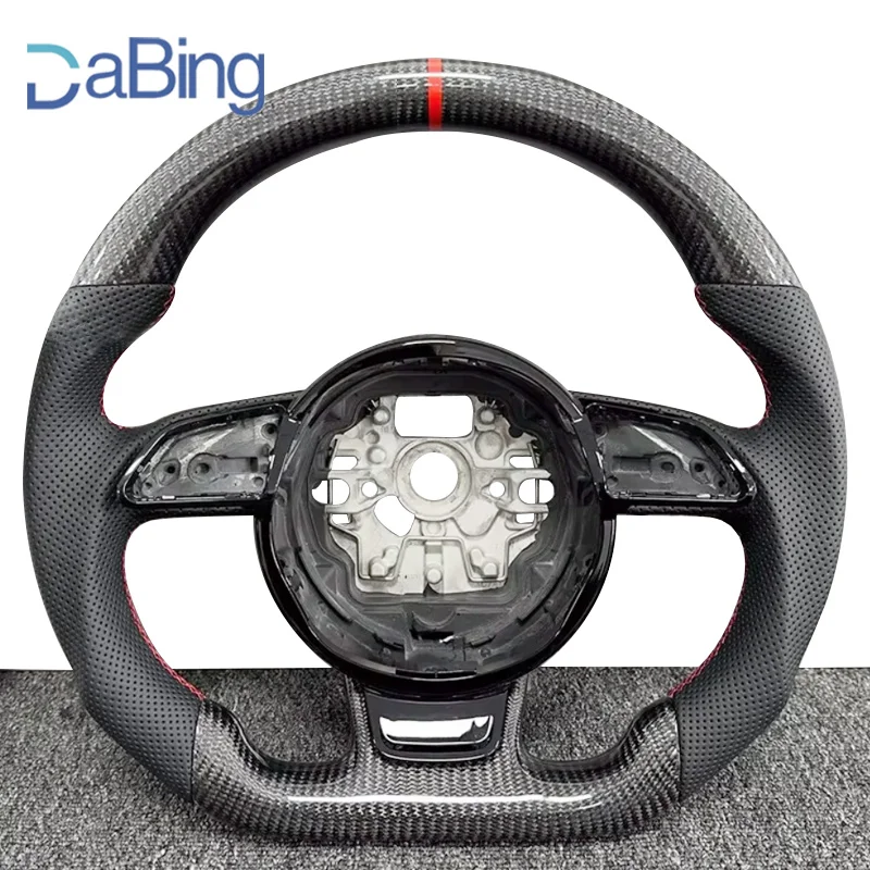 Suitable for Audi A1 A6 2012~2018/A7 2011~2018/A8 2013~2018/S6 2013~2018/Carbon fiber flat bottomed steering wheel
Suitable for Audi A1 A6 2012~2018/A7 2011~2018/A8 2013~2018/S6 2013~2018/Carbon fiber flat bottomed steering wheel