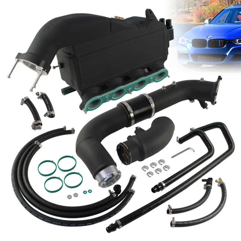 Air Cooler Manifold Intercooler Charge w/Pipes For BMW B48 320i 330i F30 14-19 Aluminum High Performance Top Bar & Plate Black
Air Cooler Manifold Intercooler Charge w/Pipes For BMW B48 320i 330i F30 14-19 Aluminum High Performance Top Bar & Plate Black