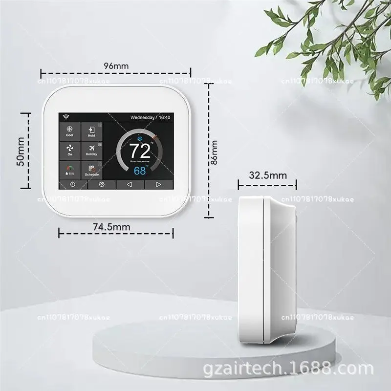 Умный термостат MC6 для систем ОВКВ/кондиционирования
Умный термостат MC6 для систем ОВКВ/кондиционирования