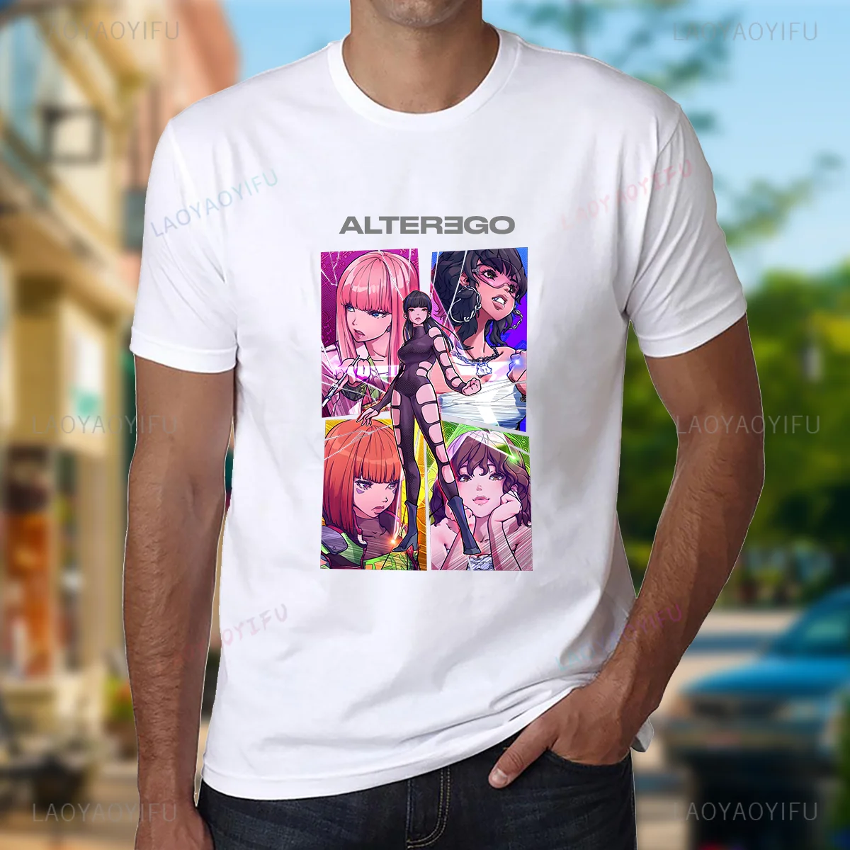 Unisex Clothes LISA ALTEREGO Print Tops Cartoon Pattern Graphic T Shirts Men Women Cotton Tee Streetwear O-neck Short-sleev
Unisex Clothes LISA ALTEREGO Print Tops Cartoon Pattern Graphic T Shirts Men Women Cotton Tee Streetwear O-neck Short-sleev