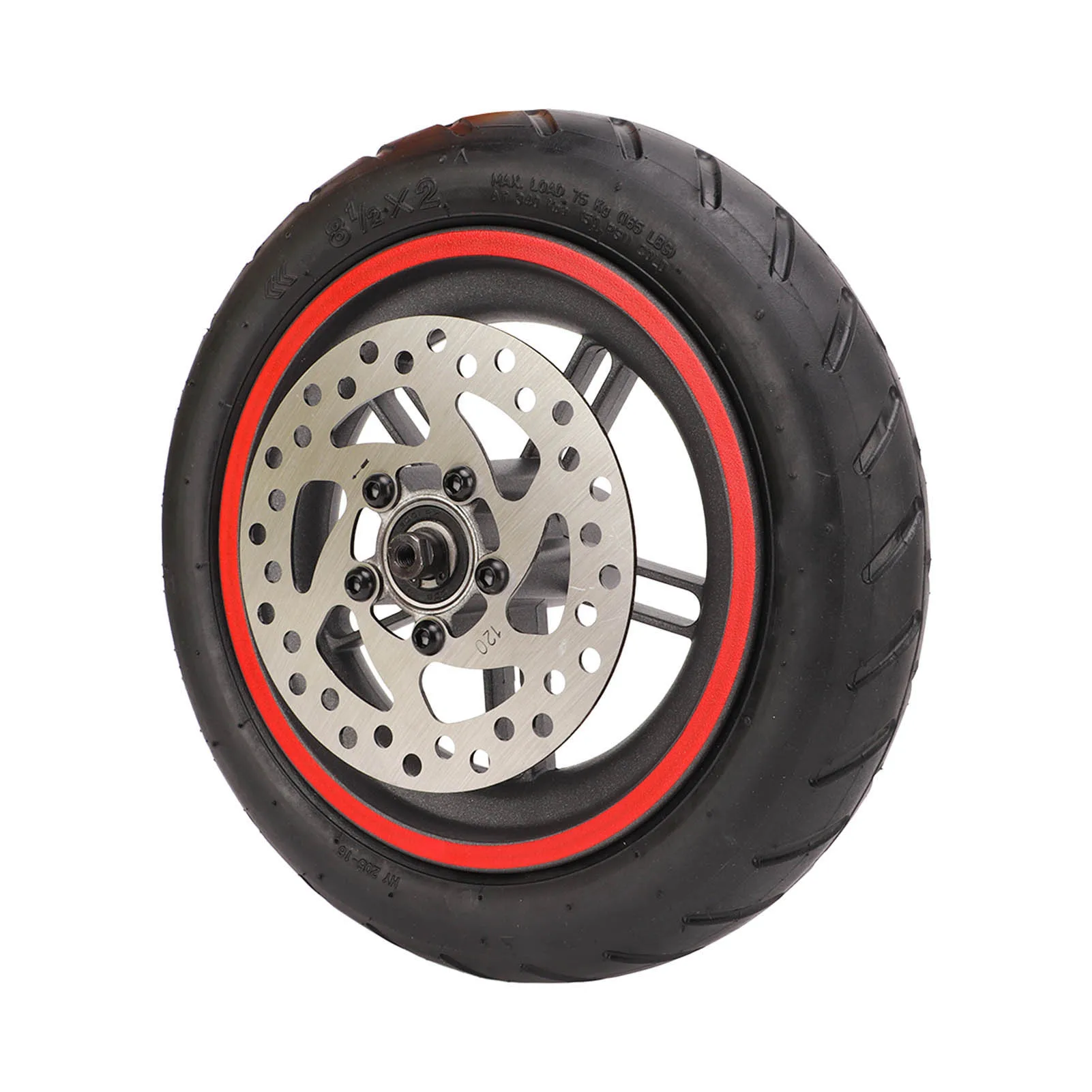 Electric Scooter Rear Wheel with 120mm Brake Disc Red Pneumatic Tyre for Xiaomi PRO PRO2 M3
Electric Scooter Rear Wheel with 120mm Brake Disc Red Pneumatic Tyre for Xiaomi PRO PRO2 M3
