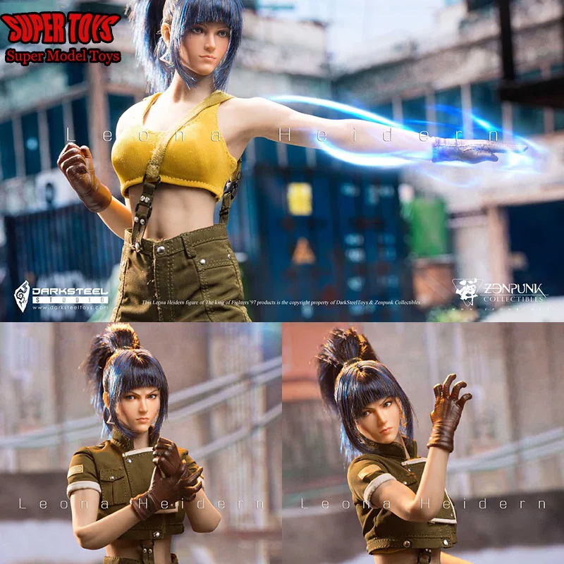 DarkSteel Toys×ZenPunk 1/6 Scale Collectible Japan Toy Angry Leona Heidern 12 Inches Full Set Female Soldier Action Figure Dolls
DarkSteel Toys×ZenPunk 1/6 Scale Collectible Japan Toy Angry Leona Heidern 12 Inches Full Set Female Soldier Action Figure Dolls