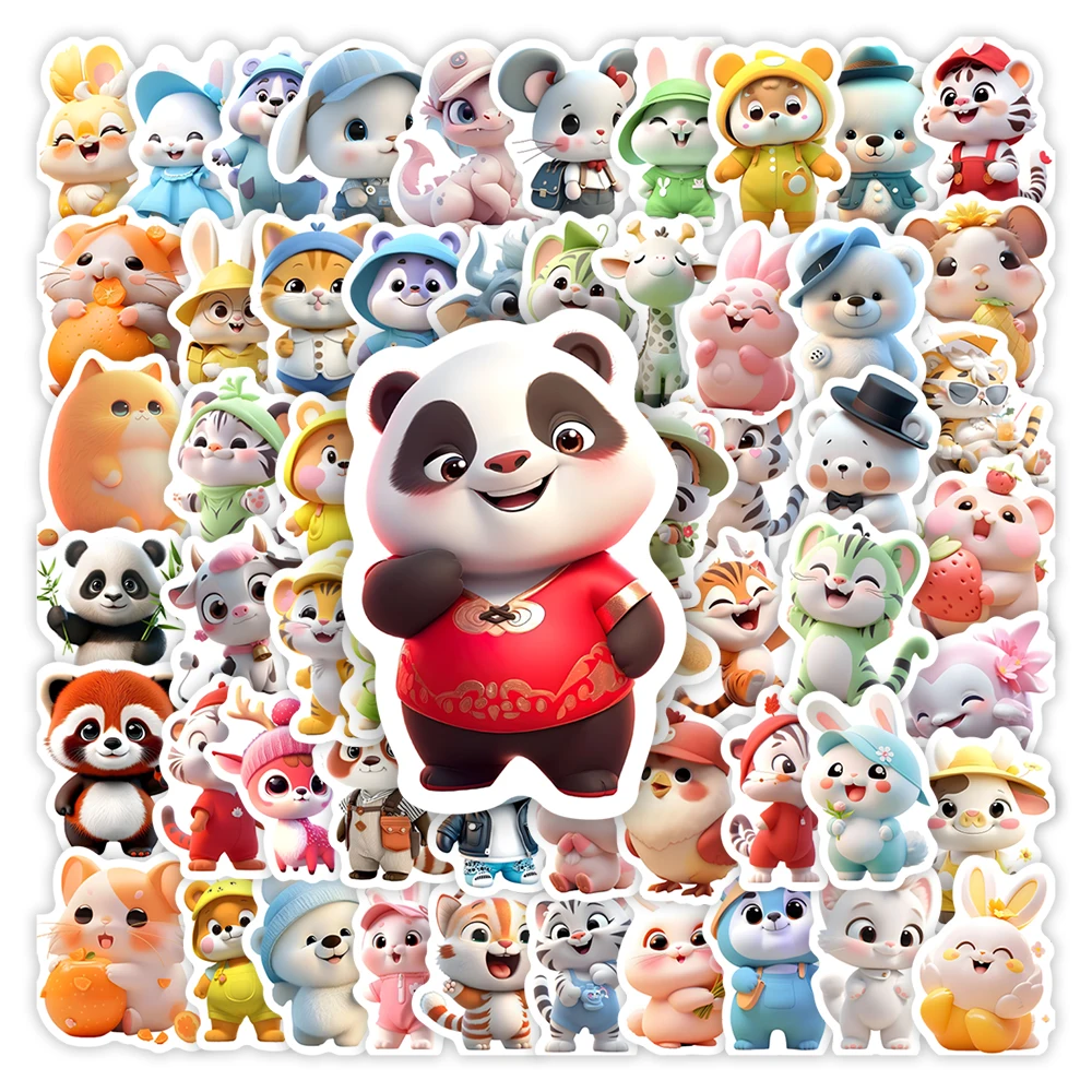 Cute Animal Doll Stickers Fun DIY Kids Toys Gift Decoration Decal for Laptop Phone Scrapbook Luggage Bottles Waterproof
Cute Animal Doll Stickers Fun DIY Kids Toys Gift Decoration Decal for Laptop Phone Scrapbook Luggage Bottles Waterproof