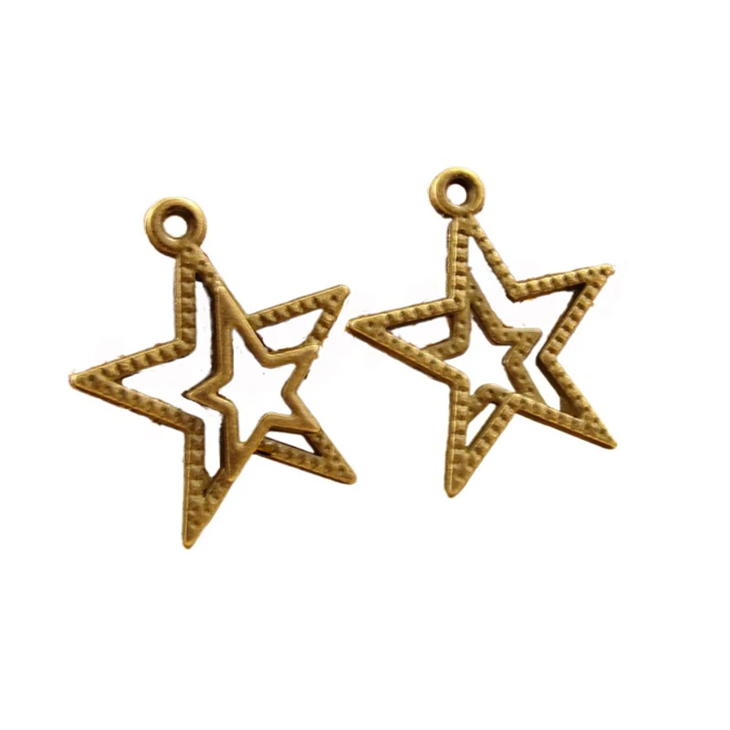 100pcs/lot Antique Alloy Metal Retro Double five-pointHole Loose Beads For Charm Making DIY Bracelets Necklace Accessories
100pcs/lot Antique Alloy Metal Retro Double five-pointHole Loose Beads For Charm Making DIY Bracelets Necklace Accessories