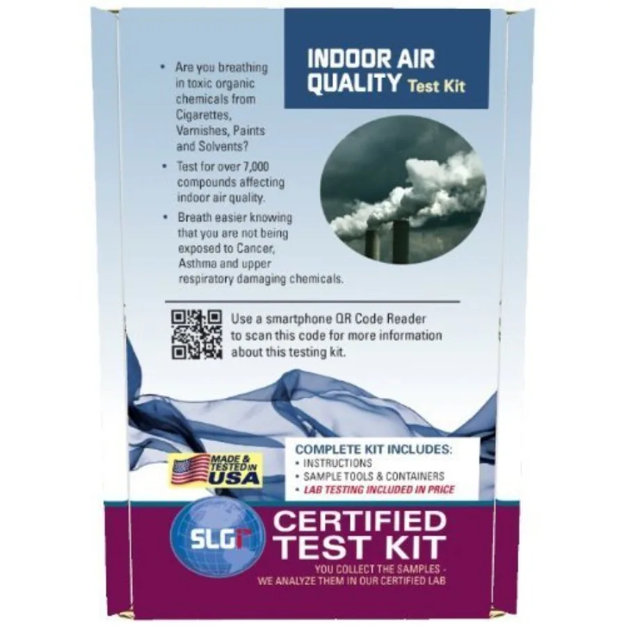 Indoor Air Quality SVOCs in Air Test Kit 1 PK 5 Bus. Days Schneider Labs
Indoor Air Quality SVOCs in Air Test Kit 1 PK 5 Bus. Days Schneider Labs