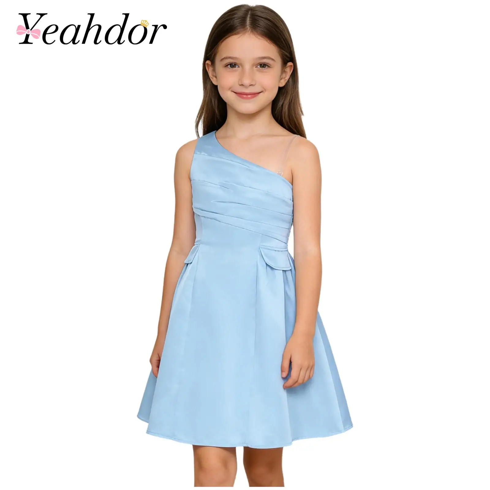 Kids Dress for Girls Dance Gown Elegant One Shoulder Prom Dresses Children Short Dress for Prom Birthday Party Wedding Evening
Kids Dress for Girls Dance Gown Elegant One Shoulder Prom Dresses Children Short Dress for Prom Birthday Party Wedding Evening