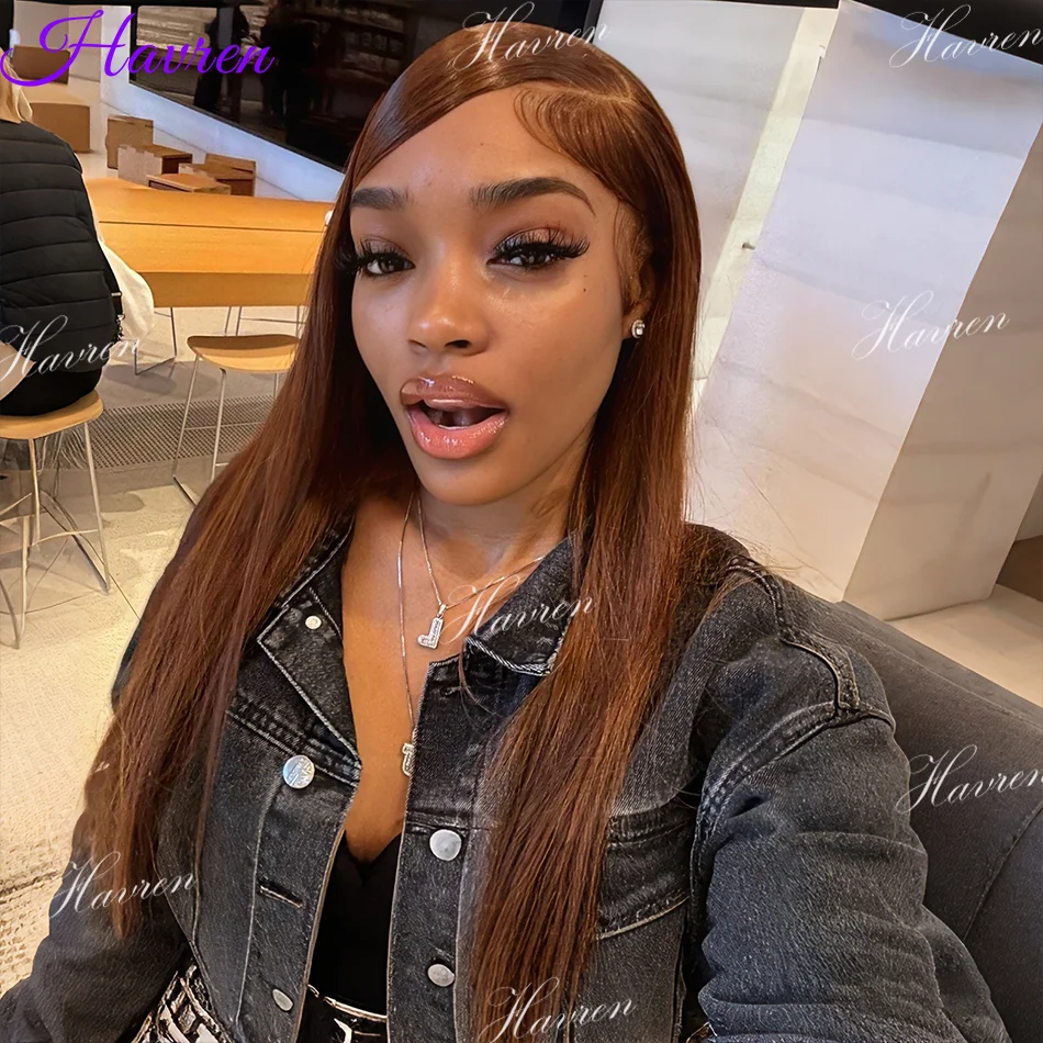 30 Inch Chocolate Brown Lace Front Wigs Human Hair For Women 13X4 13X6 Hd Bone Straight Lace Frontal Transparent Wig For Woman
30 Inch Chocolate Brown Lace Front Wigs Human Hair For Women 13X4 13X6 Hd Bone Straight Lace Frontal Transparent Wig For Woman