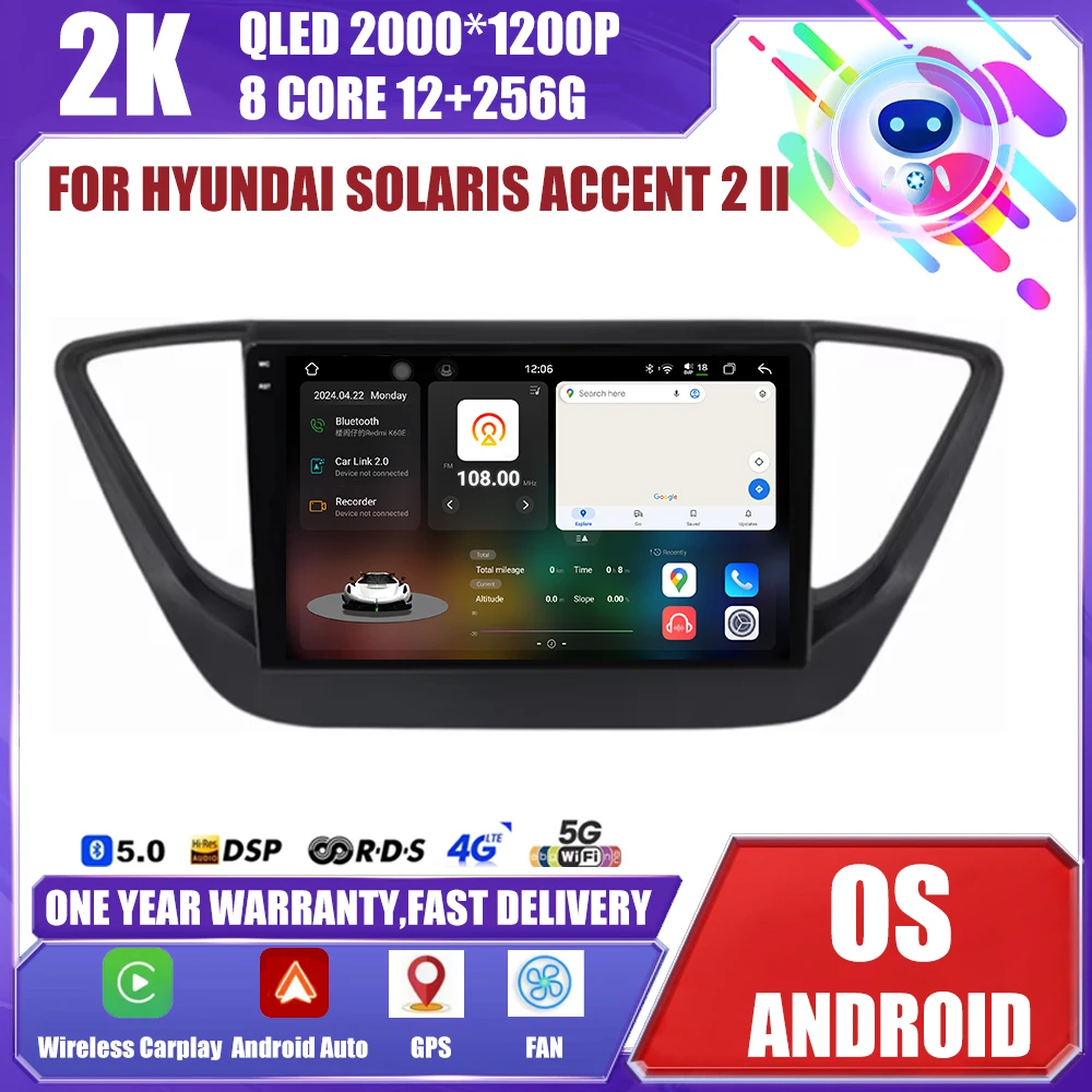 9-дюймовый автомобильный радиоприемник Android 14 для Hyundai Solaris Accent 2 II 2020-2021 Мультимедийный стереофонический плеер Carplay Навигация BT GPS Головка QLED
9-дюймовый автомобильный радиоприемник Android 14 для Hyundai Solaris Accent 2 II 2020-2021 Мультимедийный стереофонический плеер Carplay Навигация BT GPS Головка QLED