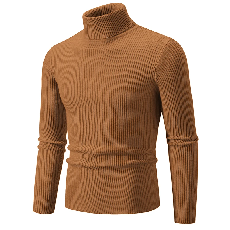 Spring and Autumn Men's Turtleneck Sweater Male Version Casual All-match Knitted Sweater Pullover Sweater
Spring and Autumn Men's Turtleneck Sweater Male Version Casual All-match Knitted Sweater Pullover Sweater