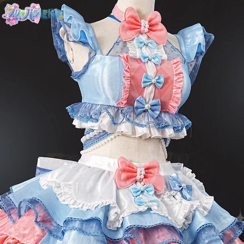 Manaka Laala Cosplay Costume Anime Pripara Girl Sweet Maid Uniform Headwear Wig Props Socks Halloween Carnival Lolita Dress
Manaka Laala Cosplay Costume Anime Pripara Girl Sweet Maid Uniform Headwear Wig Props Socks Halloween Carnival Lolita Dress