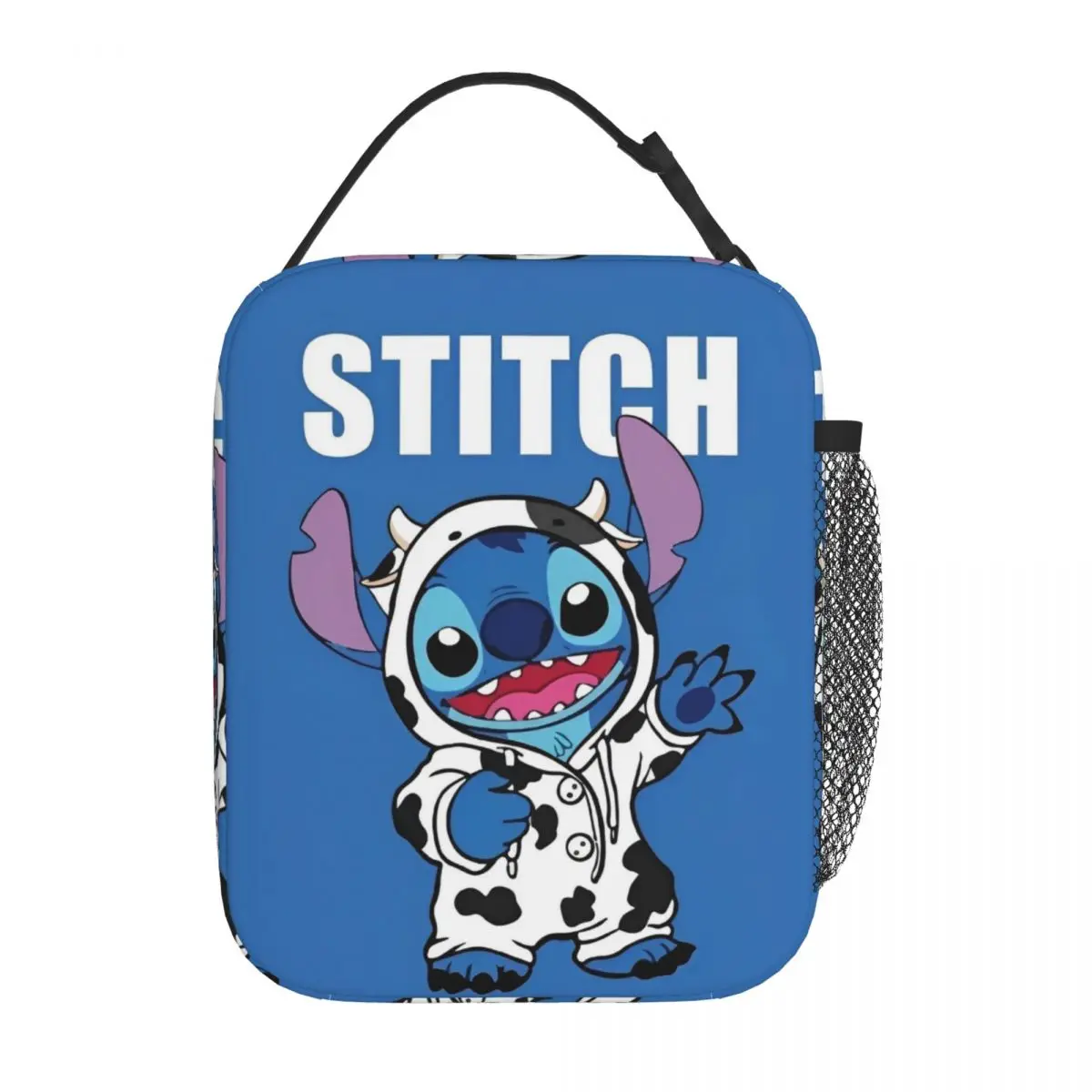 Kawaii Stitch костюм коровы, изолированные сумки для обеда для уличной сумки для хранения еды, портативный холодильник, термокоробки для обеда
Kawaii Stitch костюм коровы, изолированные сумки для обеда для уличной сумки для хранения еды, портативный холодильник, термокоробки для обеда