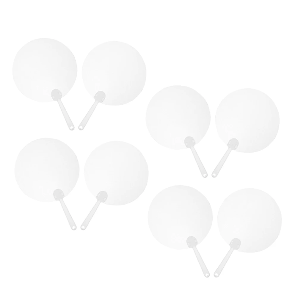 8pcs Painting Graffiti Fans Handheld Transparent PVC Sticks Custom Craft Blank Hand Fans Portable Lightweight Retro Decorative
8pcs Painting Graffiti Fans Handheld Transparent PVC Sticks Custom Craft Blank Hand Fans Portable Lightweight Retro Decorative