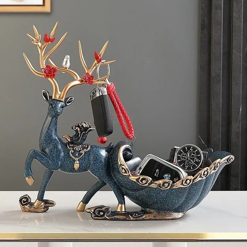 Entry Door Shoe Cabinet Storage Rack New Home Decoration Jewelry Light Luxury Zhaocai Elk Decoration Entry Key Storage Box
Entry Door Shoe Cabinet Storage Rack New Home Decoration Jewelry Light Luxury Zhaocai Elk Decoration Entry Key Storage Box