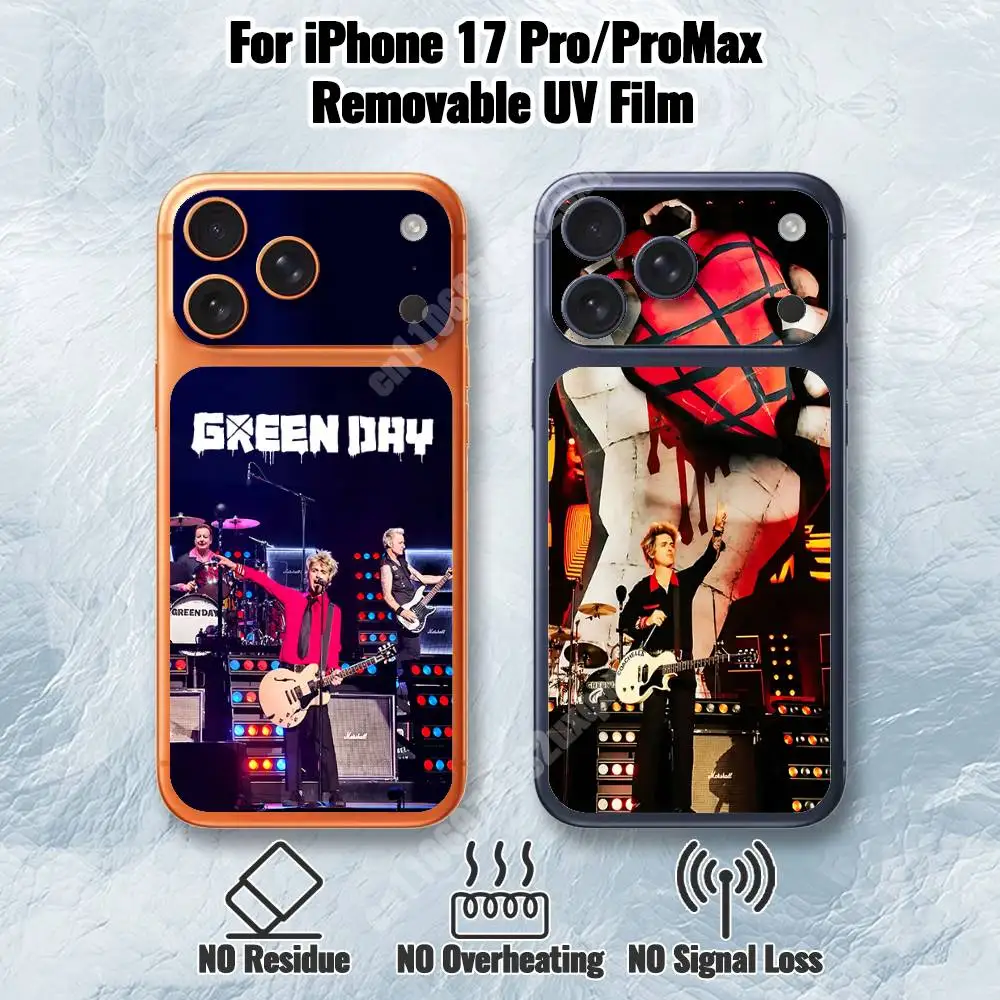 G-Green Day-S Band Saviors Removable UV Film for iPhone 17 Pro 17 ProMax Back Cover
G-Green Day-S Band Saviors Removable UV Film for iPhone 17 Pro 17 ProMax Back Cover