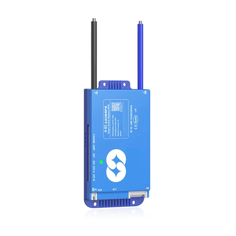 Smart BMS 100 Balance For Lifepo4 Li- Lto NMC 40A 4S 8S Active Balance Built In Bluetooth Lifepo4 Li- CAN BMS
Smart BMS 100 Balance For Lifepo4 Li- Lto NMC 40A 4S 8S Active Balance Built In Bluetooth Lifepo4 Li- CAN BMS