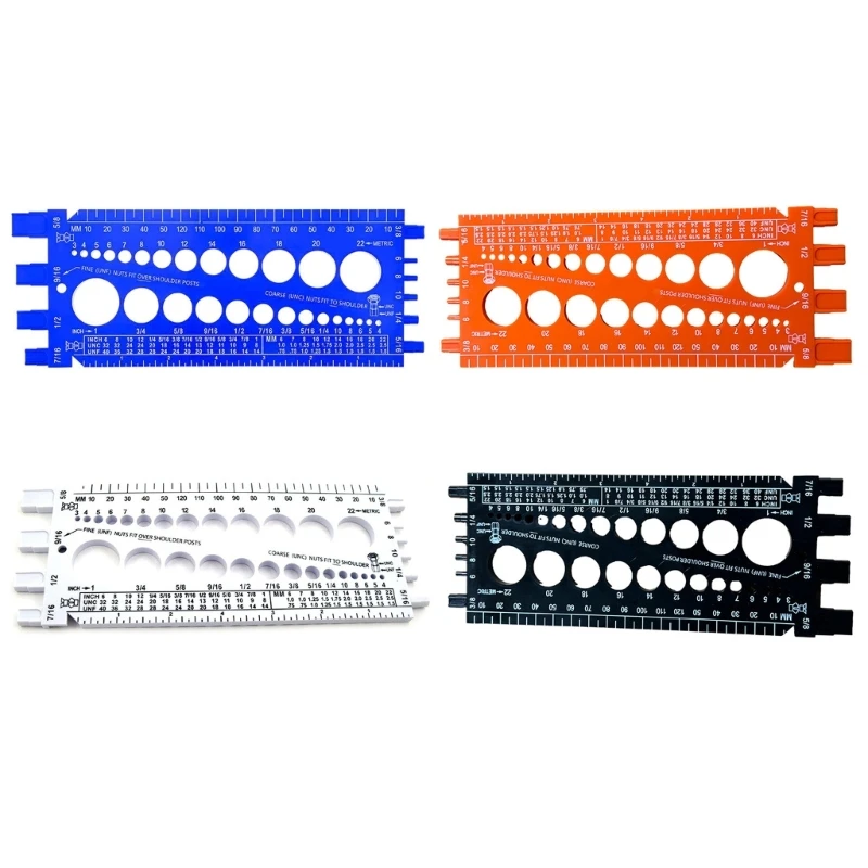 Nut And Drill Bit Thread Checker Screws Measuring Imperials Tool Standard Metric Male Female Gauges Tester 85AC
Nut And Drill Bit Thread Checker Screws Measuring Imperials Tool Standard Metric Male Female Gauges Tester 85AC