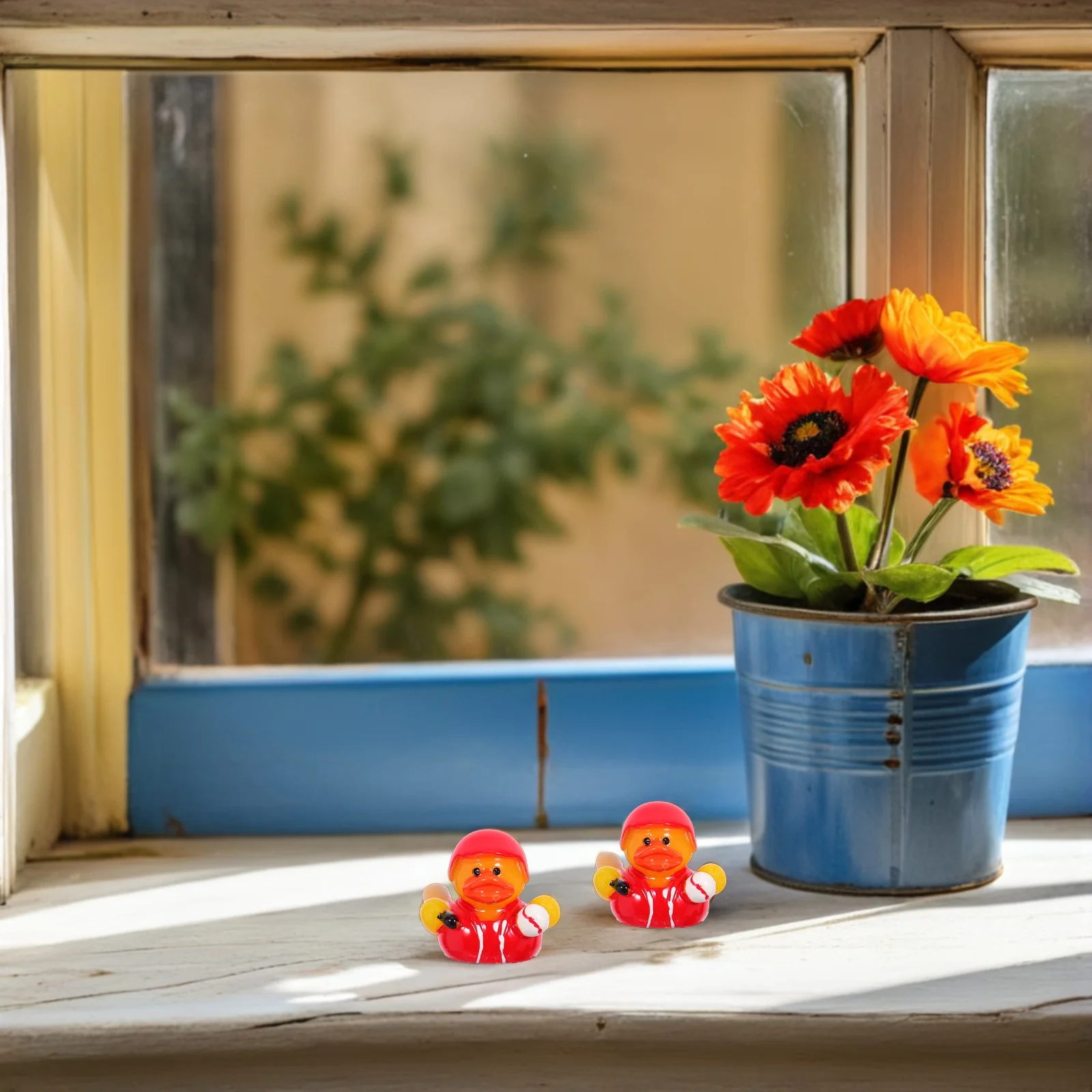 6Pcs Mini Resin Ducks Winter Baseball Ducks Cute Small Animal Ornaments for Garden Desk Decoration Resin Figurines
6Pcs Mini Resin Ducks Winter Baseball Ducks Cute Small Animal Ornaments for Garden Desk Decoration Resin Figurines