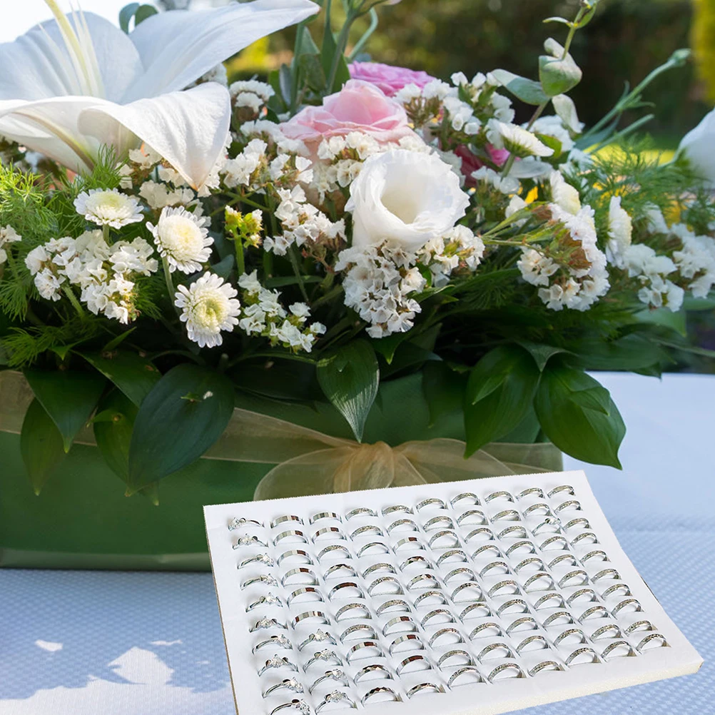 5 Pcs Jewelry Insert Liner Sponge Pad Storage Box White Color Multi Slots Ring Earring Display Mat ganizer Supplies
5 Pcs Jewelry Insert Liner Sponge Pad Storage Box White Color Multi Slots Ring Earring Display Mat ganizer Supplies