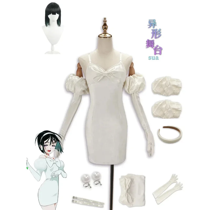 Anime Alien Stage Character Xiuya Cosplay Costume Xiuya Sua Cosplay Stage Costume White Dress Character Adult Female
Anime Alien Stage Character Xiuya Cosplay Costume Xiuya Sua Cosplay Stage Costume White Dress Character Adult Female