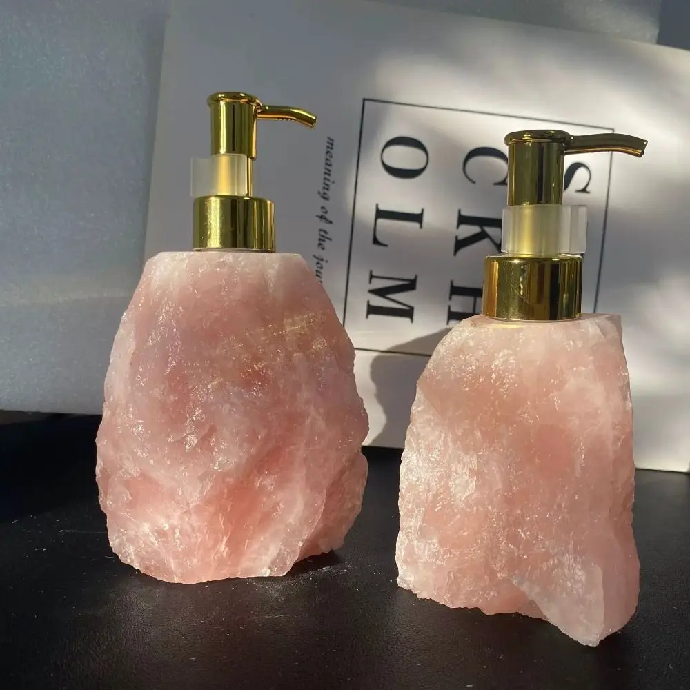 Funny Natural Crystal Stone Soap Dispenser Luxury Reusable Perfume Bottle Durable Hand Pump Shampoo Pump Organizer Bathroom
Funny Natural Crystal Stone Soap Dispenser Luxury Reusable Perfume Bottle Durable Hand Pump Shampoo Pump Organizer Bathroom