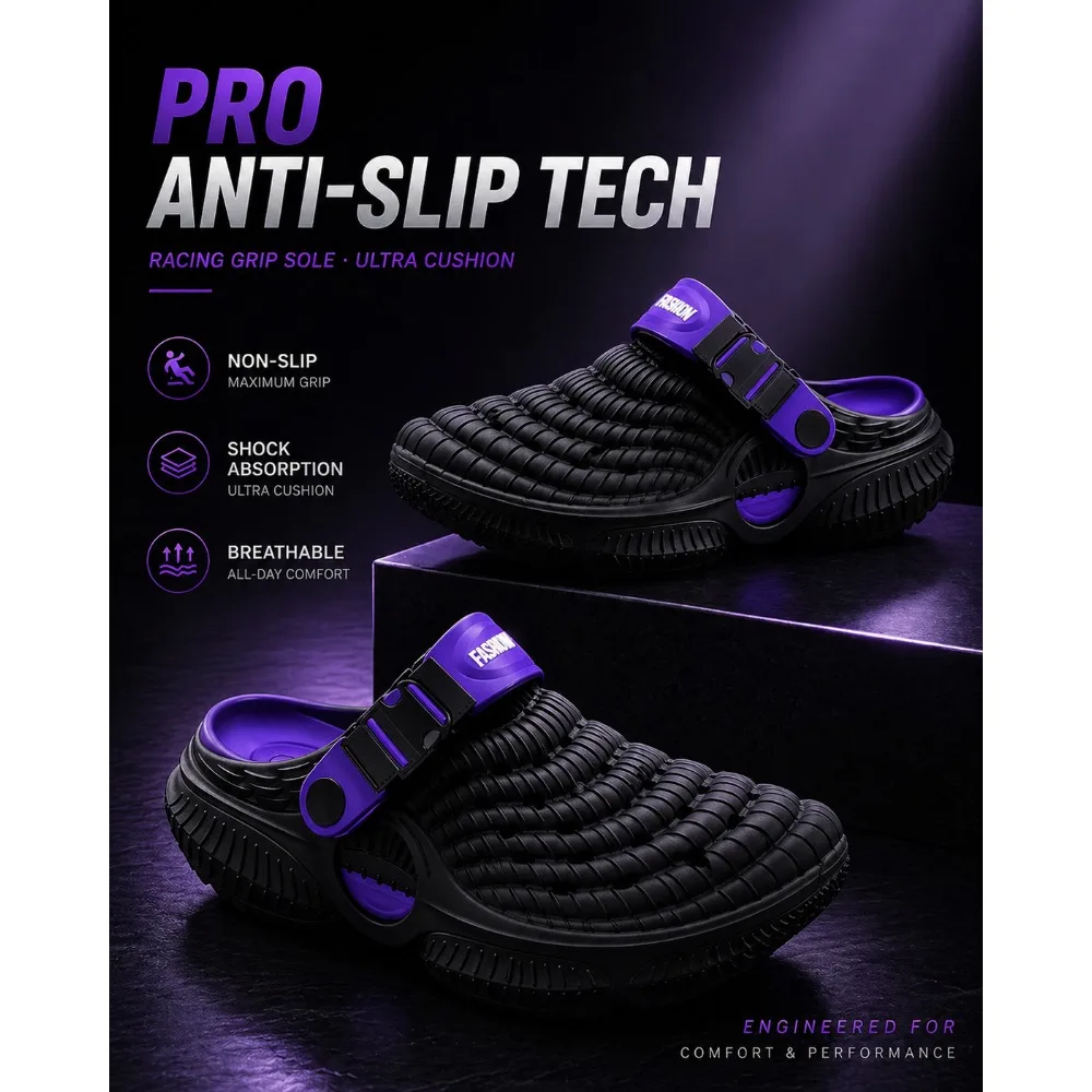 Men's 2026 New Summer EVA Outdoor Mesh Comfortable Anti-Odor Non-Slip Flip Flops Casual Slippers
Men's 2026 New Summer EVA Outdoor Mesh Comfortable Anti-Odor Non-Slip Flip Flops Casual Slippers
