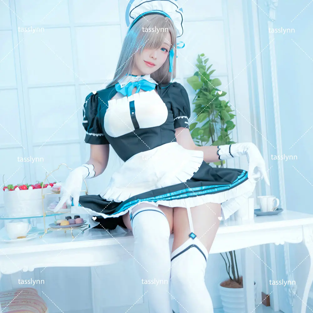 Blue Archive Halloween Costume Itinose Asena Cosplay Sweet Maid Dress Anime Cosplay for Women
Blue Archive Halloween Costume Itinose Asena Cosplay Sweet Maid Dress Anime Cosplay for Women