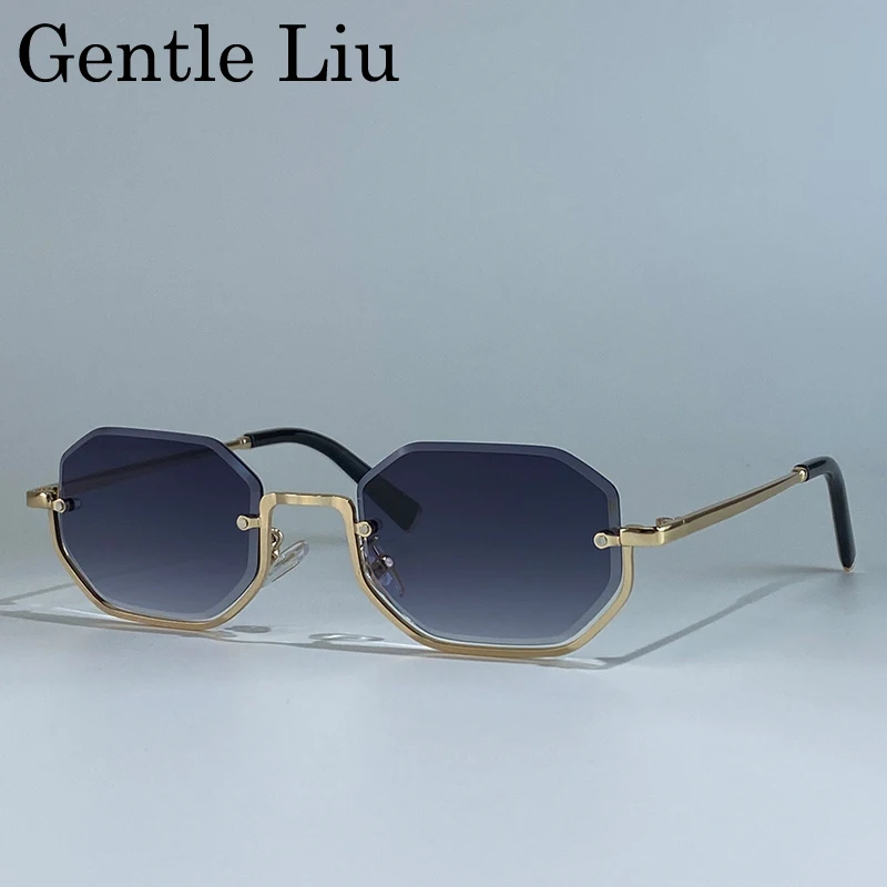 Semi-Rimless Octagon Punk Sunglasses Women 2025 Luxury Brand Vintage Metal Frame Sun Glasses For Ladies Trendy Outdoor Eyewear
Semi-Rimless Octagon Punk Sunglasses Women 2025 Luxury Brand Vintage Metal Frame Sun Glasses For Ladies Trendy Outdoor Eyewear
