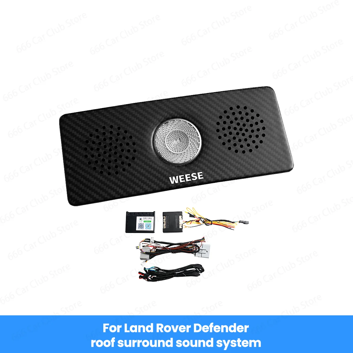 WEESE New LED Glasses Case Speaker For Land Rover Defender Car Audio Accessories Roof Surround Sound System
WEESE New LED Glasses Case Speaker For Land Rover Defender Car Audio Accessories Roof Surround Sound System