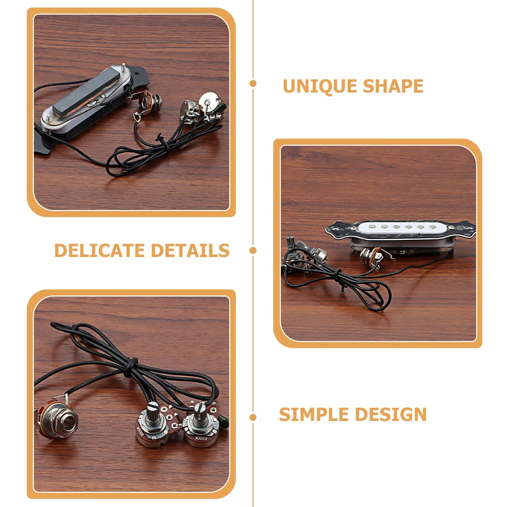 Pickup Acoustic Guitar Volume Control Pickups Folk Dual - Coil Replacement Electric Guitars
Pickup Acoustic Guitar Volume Control Pickups Folk Dual - Coil Replacement Electric Guitars
