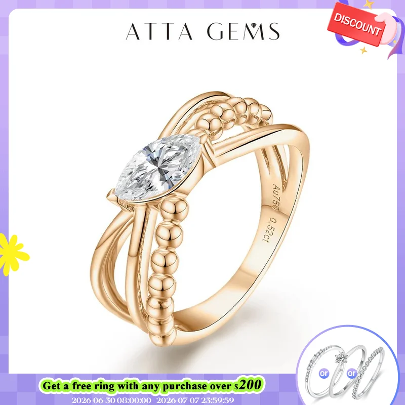 ATTAGEMS Luxurly Marquise Cut 8.0*4.0mm Moissanite Ring for Women Men 925 Sterling Silver Engegament Wedding Fine Jewelry Gift
ATTAGEMS Luxurly Marquise Cut 8.0*4.0mm Moissanite Ring for Women Men 925 Sterling Silver Engegament Wedding Fine Jewelry Gift