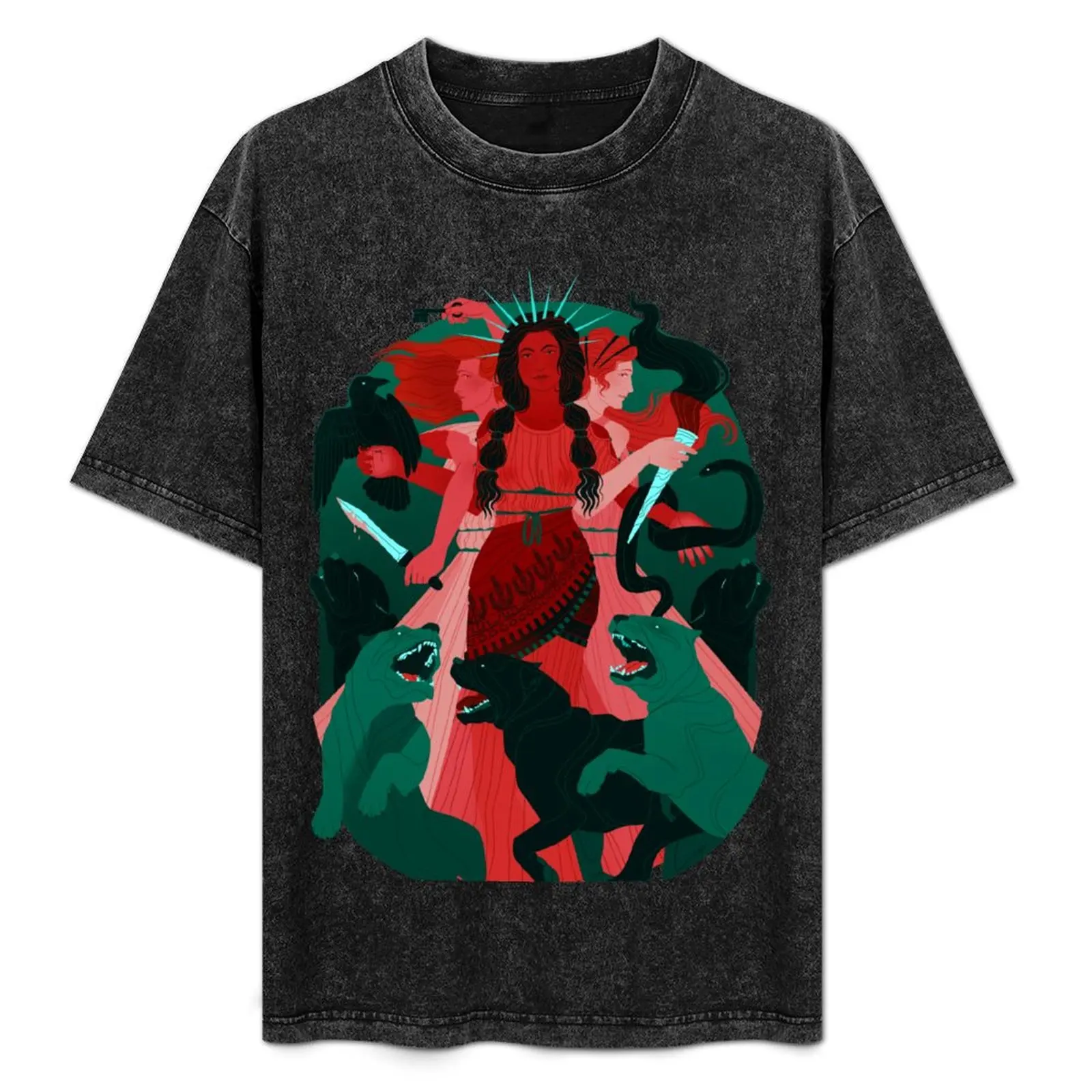 Hecate T-Shirt Simple Line Art Print Tee
Hecate T-Shirt Simple Line Art Print Tee