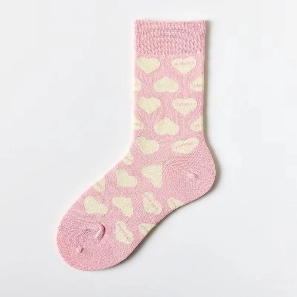 Повседневные носки средней длины на День святого Валентина с забавными сердечками, теплые, милые, женские
Повседневные носки средней длины на День святого Валентина с забавными сердечками, теплые, милые, женские