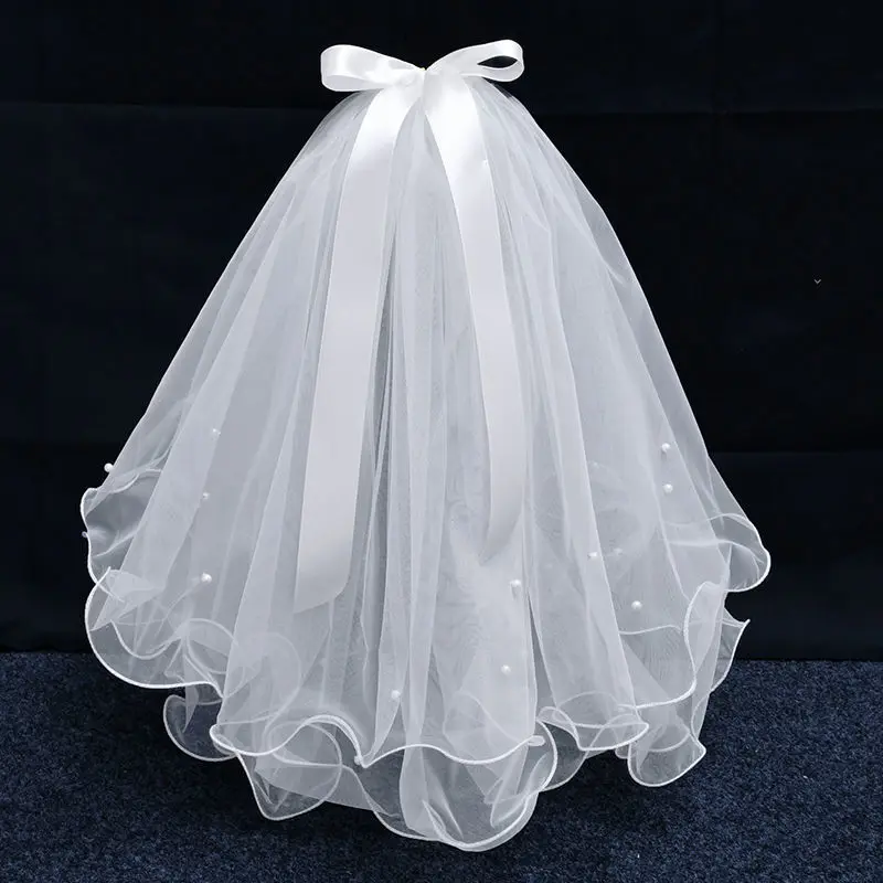 Children's Veil With Bow Double Layer Internet Celebrity Engagement Photo Bride Light Wedding Dress Short Hair Accessory
Children's Veil With Bow Double Layer Internet Celebrity Engagement Photo Bride Light Wedding Dress Short Hair Accessory