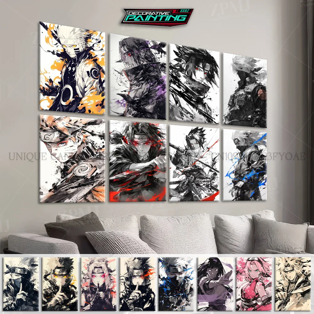 Hot Blooded Anime Naruto Home Decorative Canvas HD Prints Paintings Ink Style Pictures Uchiha Itachi Wall Art Frameless Poster
Hot Blooded Anime Naruto Home Decorative Canvas HD Prints Paintings Ink Style Pictures Uchiha Itachi Wall Art Frameless Poster