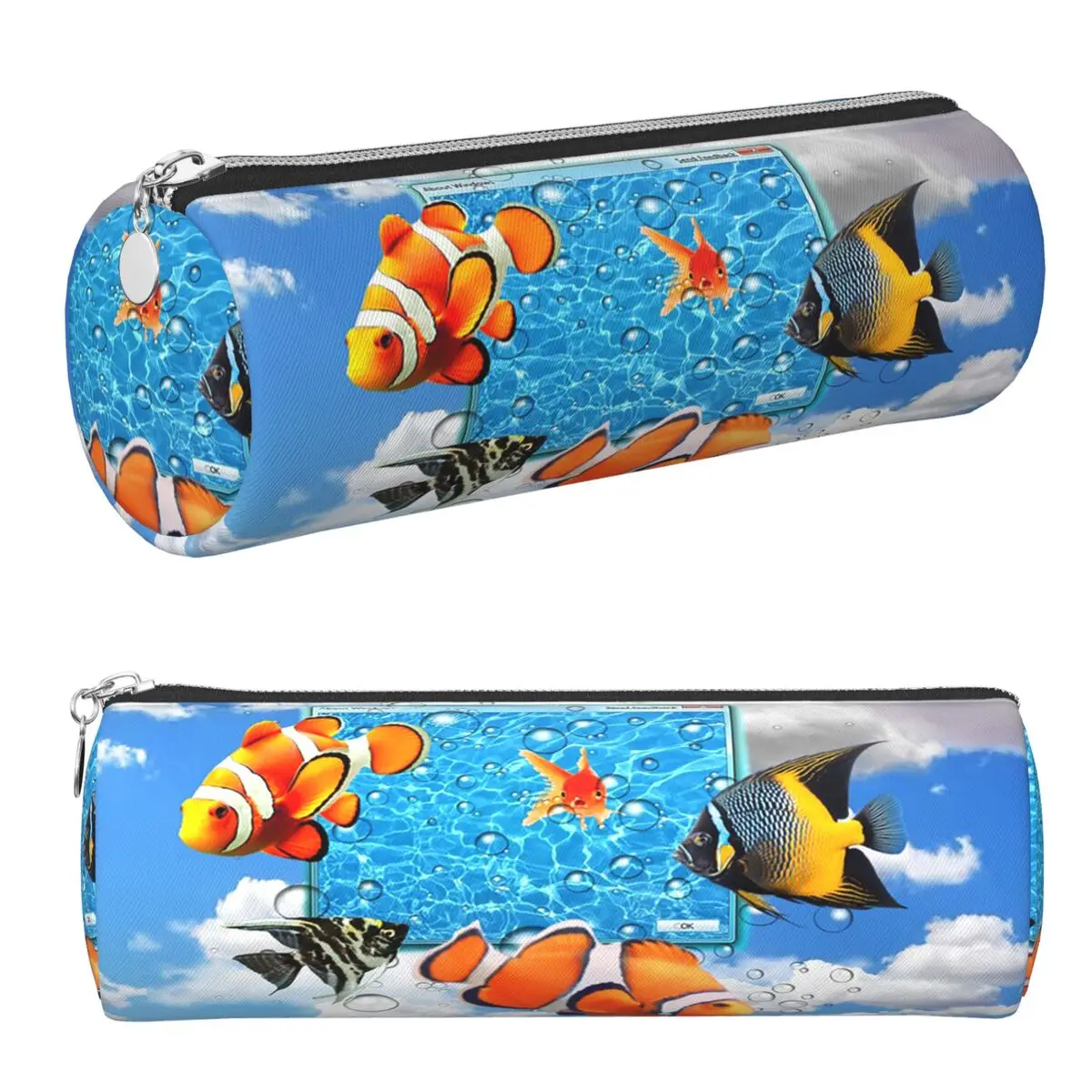 Swimming Frutiger Aero Fish Pencil Cases Pen Holder Cylinder Pen Box Pencil Bag for Boys Girls Stationery Supplies
Swimming Frutiger Aero Fish Pencil Cases Pen Holder Cylinder Pen Box Pencil Bag for Boys Girls Stationery Supplies