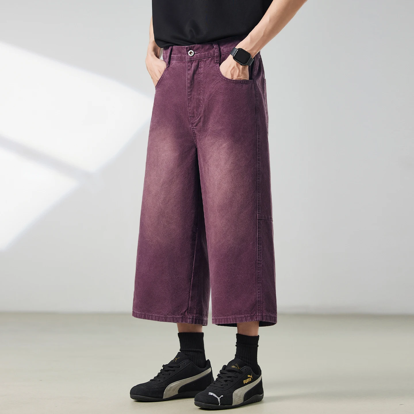 Men Spring Summer Streetwear Fashion Vintage Loose Casual Calf-length Denim Baggy Jeans Pants Women Boyfriend Jeans Trousers
Men Spring Summer Streetwear Fashion Vintage Loose Casual Calf-length Denim Baggy Jeans Pants Women Boyfriend Jeans Trousers