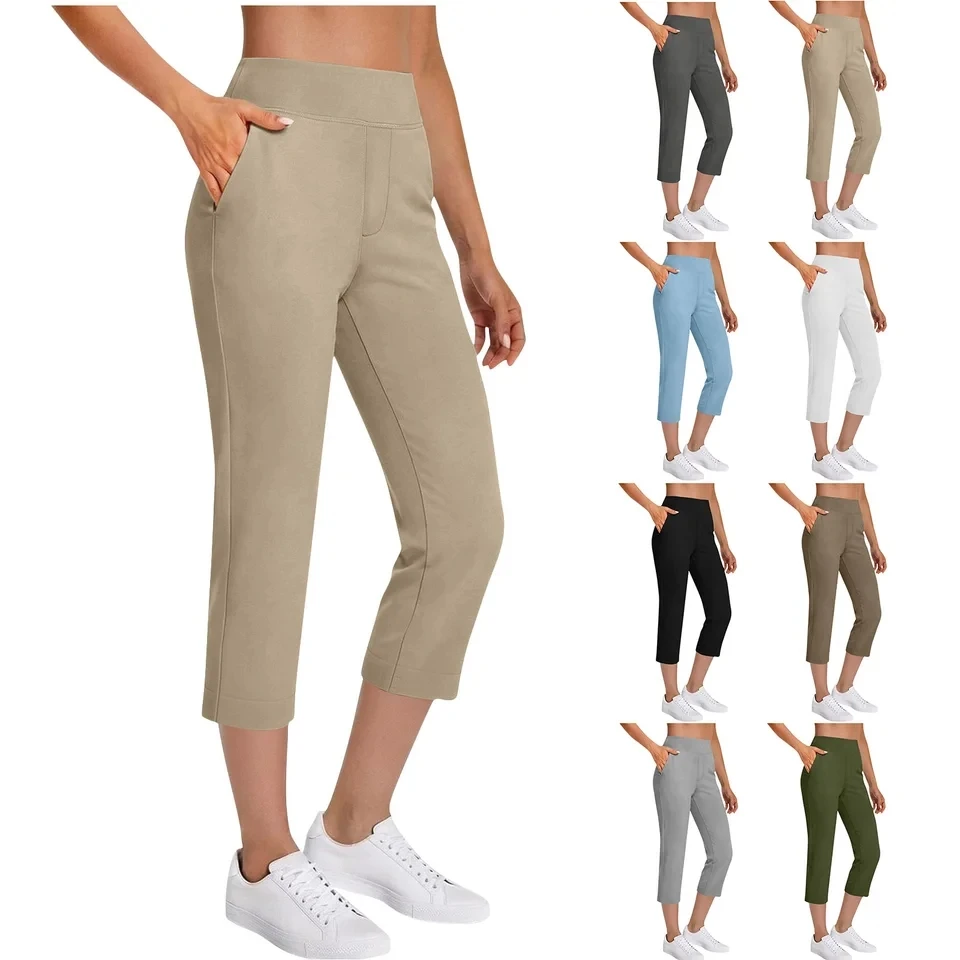 Yoga Pants Women Fitness Running High Waist Capri Pants Push Up Sport Trousers Gym Athletic Quick Dry Jogging Workout Female
Yoga Pants Women Fitness Running High Waist Capri Pants Push Up Sport Trousers Gym Athletic Quick Dry Jogging Workout Female