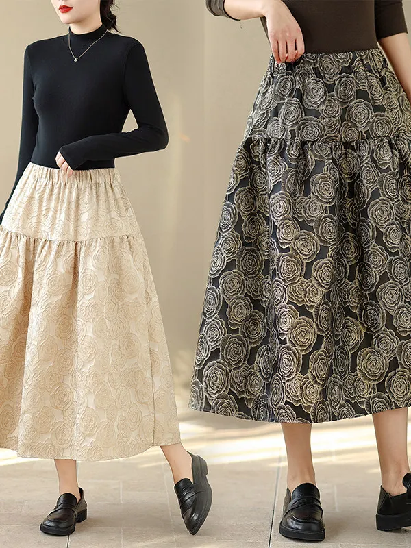 Faionable Emed f Юбка для женщин Зима Большой размер Дизайн Sense Скульптура Антивозрастные юбки для поездок на работу Корейский Sle A-L...
Faionable Emed f Юбка для женщин Зима Большой размер Дизайн Sense Скульптура Антивозрастные юбки для поездок на работу Корейский Sle A-L...