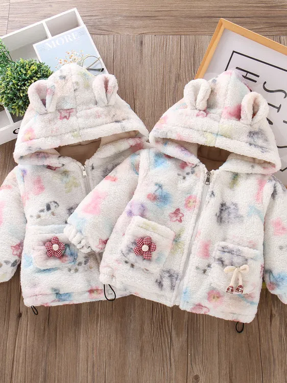 Girls Winter Fce Lined Cotton Hooded Cartoon Jaet Trendy Kids Cotton Padded Coat Long Sve Zipper Closure Casual Wear
Girls Winter Fce Lined Cotton Hooded Cartoon Jaet Trendy Kids Cotton Padded Coat Long Sve Zipper Closure Casual Wear