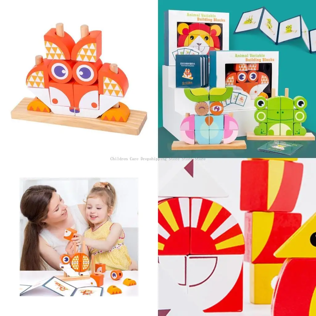 Interactive Puzzle Matching Blocks for Play Toy for Creative Children’s Gi
Interactive Puzzle Matching Blocks for Play Toy for Creative Children’s Gi