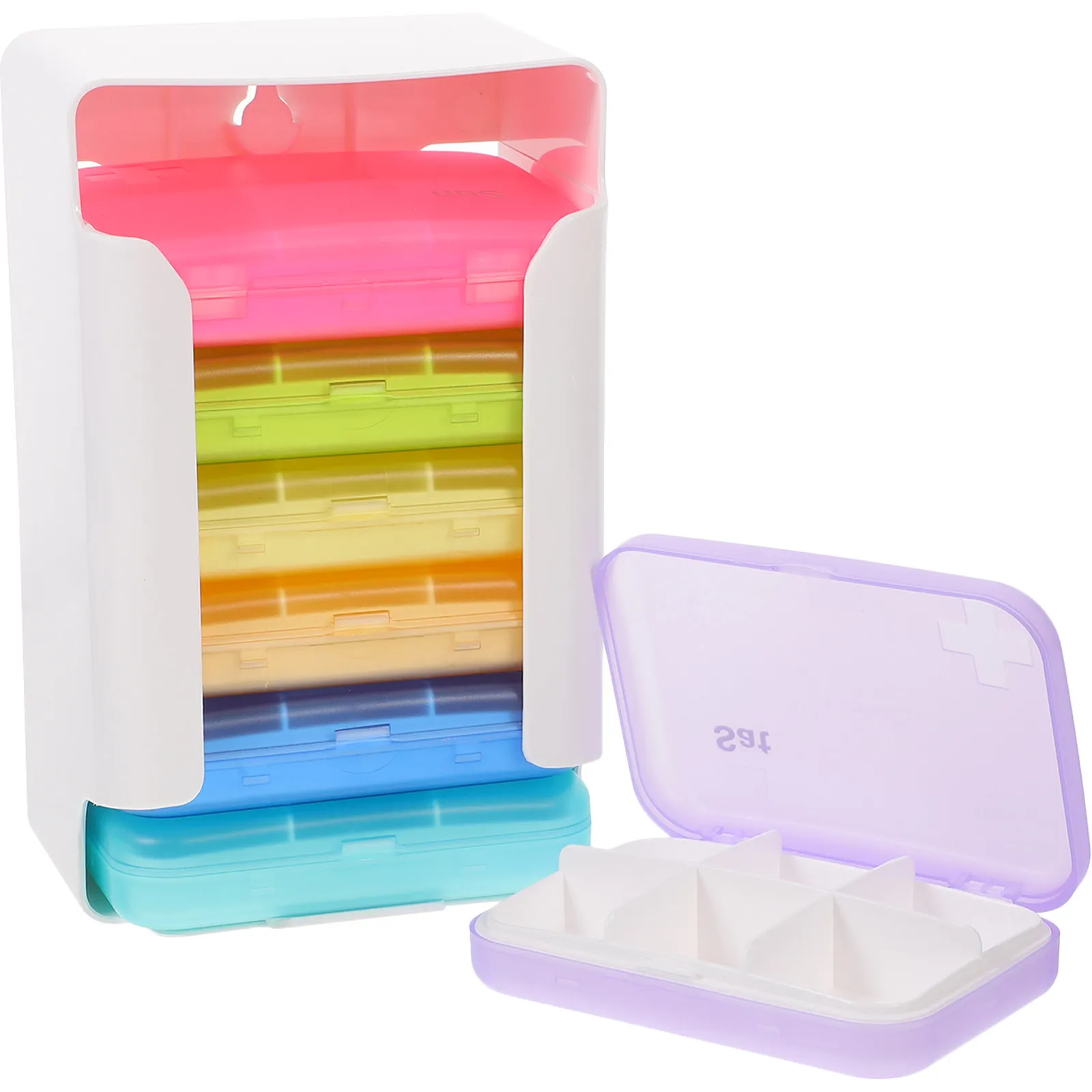1Set Travel Medicine Case Portable Weekly Organizer Stable Sturdy Material Pill Box Storage Holder Multipurpose Travel Dispenser
1Set Travel Medicine Case Portable Weekly Organizer Stable Sturdy Material Pill Box Storage Holder Multipurpose Travel Dispenser
