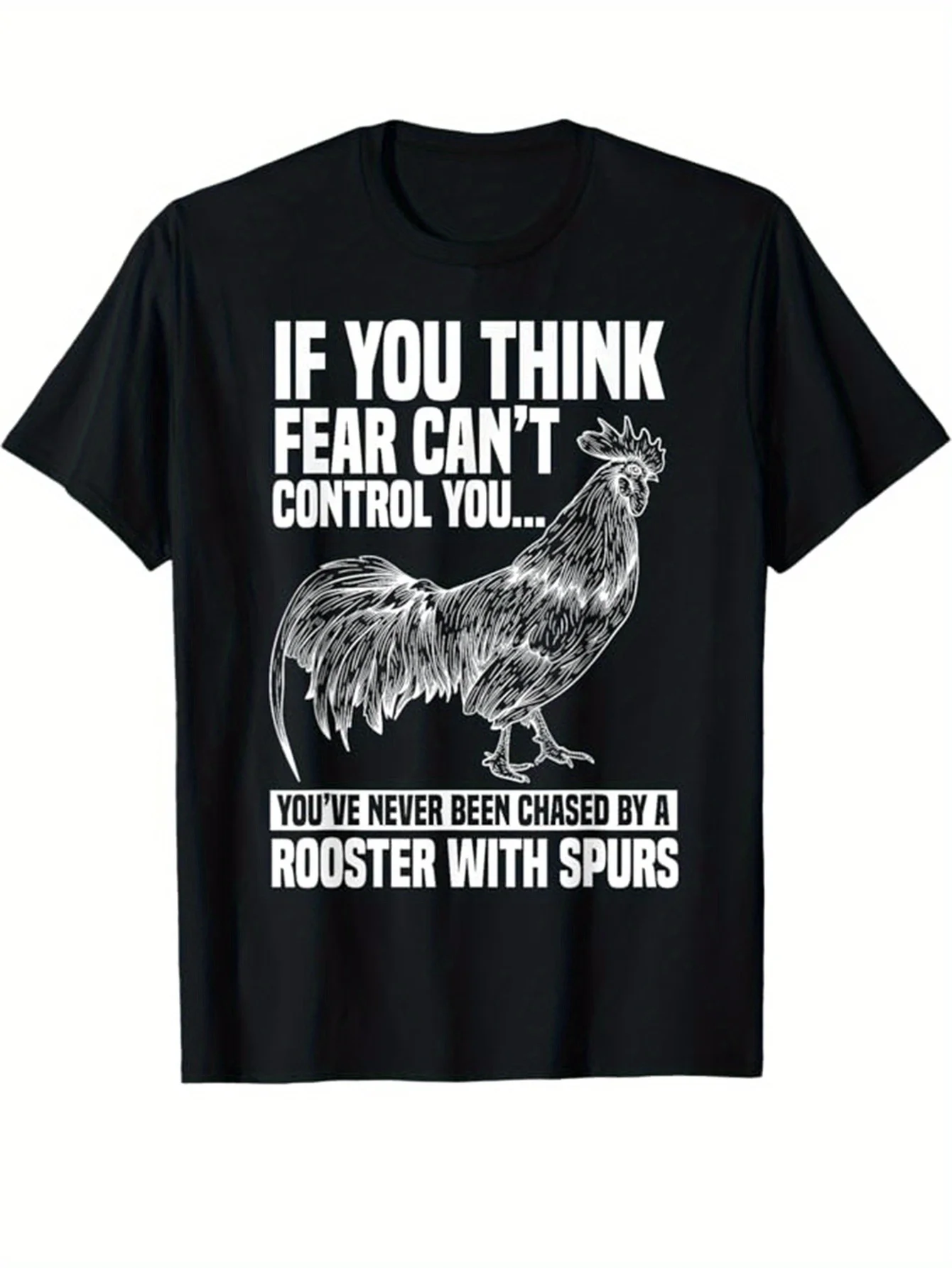 Chicken Print Men's Cotton T-shirt, Casual Short Sleeve Crew Neck T-shirt, Men's Tee For Outdoor
Chicken Print Men's Cotton T-shirt, Casual Short Sleeve Crew Neck T-shirt, Men's Tee For Outdoor