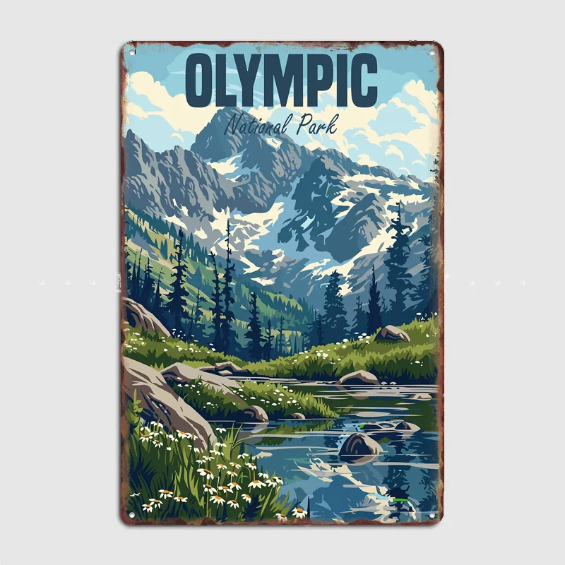 Olympic National Park Scenery Travel Poster Metal Sign Bar Custom Bedroom Indoor Home Wall Decor Posters Room Decoration
Olympic National Park Scenery Travel Poster Metal Sign Bar Custom Bedroom Indoor Home Wall Decor Posters Room Decoration