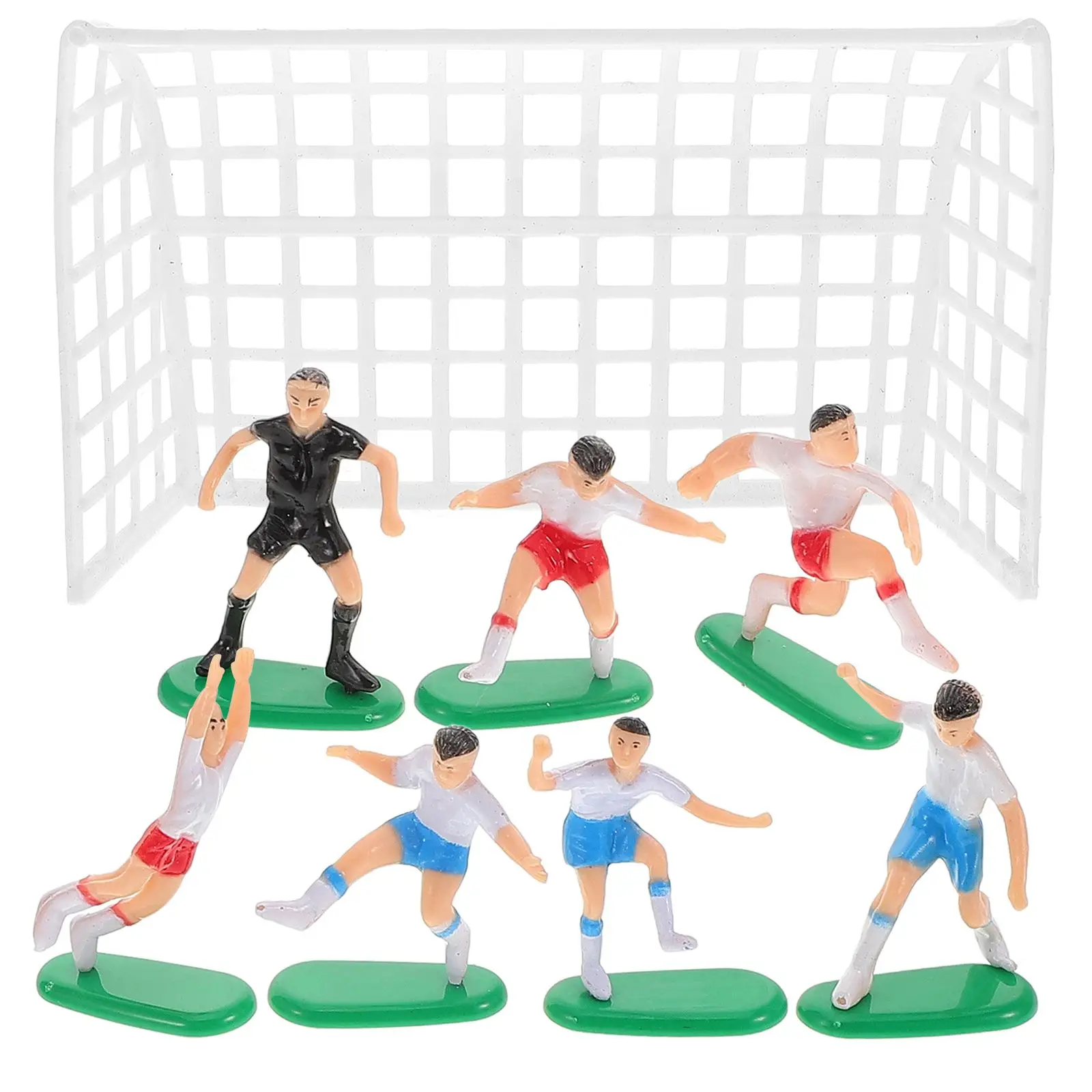 8 Football Cake Decor Toppers Plastic Tasteless Harmless Soccer Birthday Party Goals Players Non Edible Cake Decoration
8 Football Cake Decor Toppers Plastic Tasteless Harmless Soccer Birthday Party Goals Players Non Edible Cake Decoration