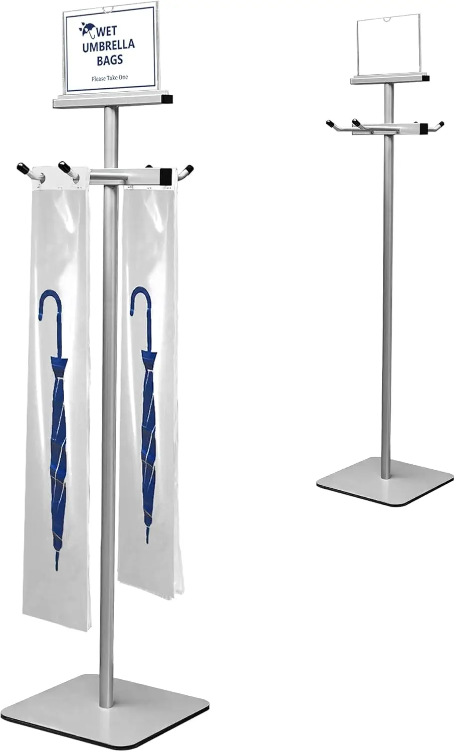 Wet Umbrella Stand with Free 200 Plastic Umbrella Bags and Holder
Wet Umbrella Stand with Free 200 Plastic Umbrella Bags and Holder