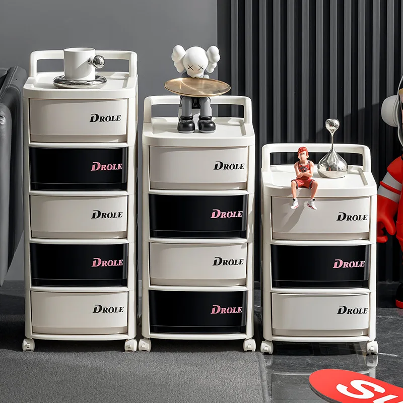 Drawer-type household snacks and toys mobile cart under-table storage box cosmetics storage cabinet
Drawer-type household snacks and toys mobile cart under-table storage box cosmetics storage cabinet