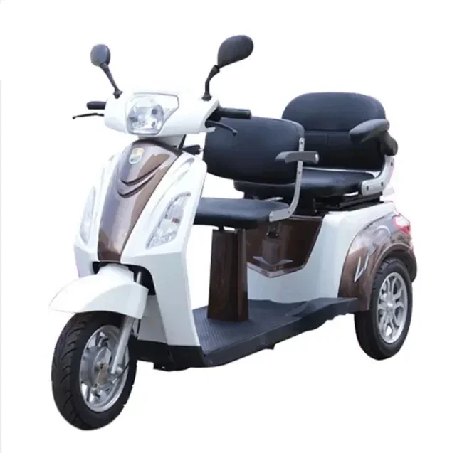 High Quality 3 Wheel Mobility Scooter Tricycle for Disabled with Double Seat
High Quality 3 Wheel Mobility Scooter Tricycle for Disabled with Double Seat