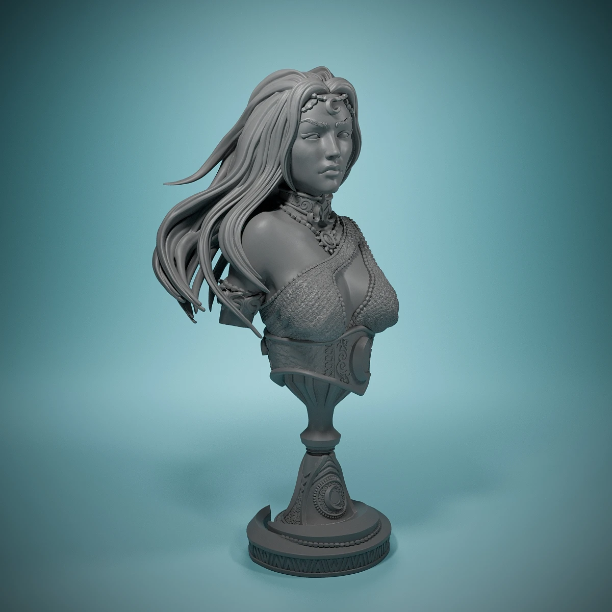 Drow Moon Priestess BUST - Kadna Glyndrel - Miniature Resin Model - Great for Tactical Gaming Roleplaying - Game Room Decoration
Drow Moon Priestess BUST - Kadna Glyndrel - Miniature Resin Model - Great for Tactical Gaming Roleplaying - Game Room Decoration