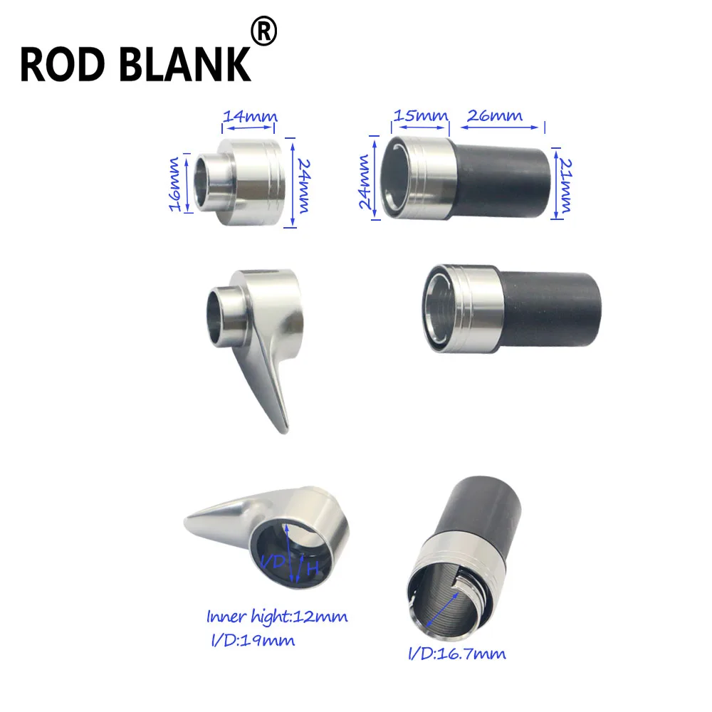 Rod Blank 1Set Spinning Casting Aluminum Reel Seat Metal Components Fishing Rod DIY Reel Seat Rod Repair Accessories
Rod Blank 1Set Spinning Casting Aluminum Reel Seat Metal Components Fishing Rod DIY Reel Seat Rod Repair Accessories